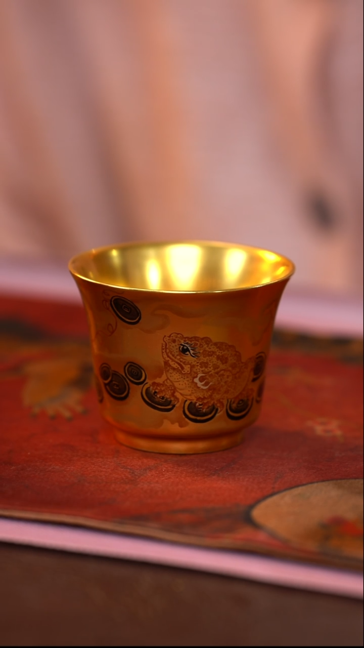 茶杯紫砂【宜景窑系列】杯子