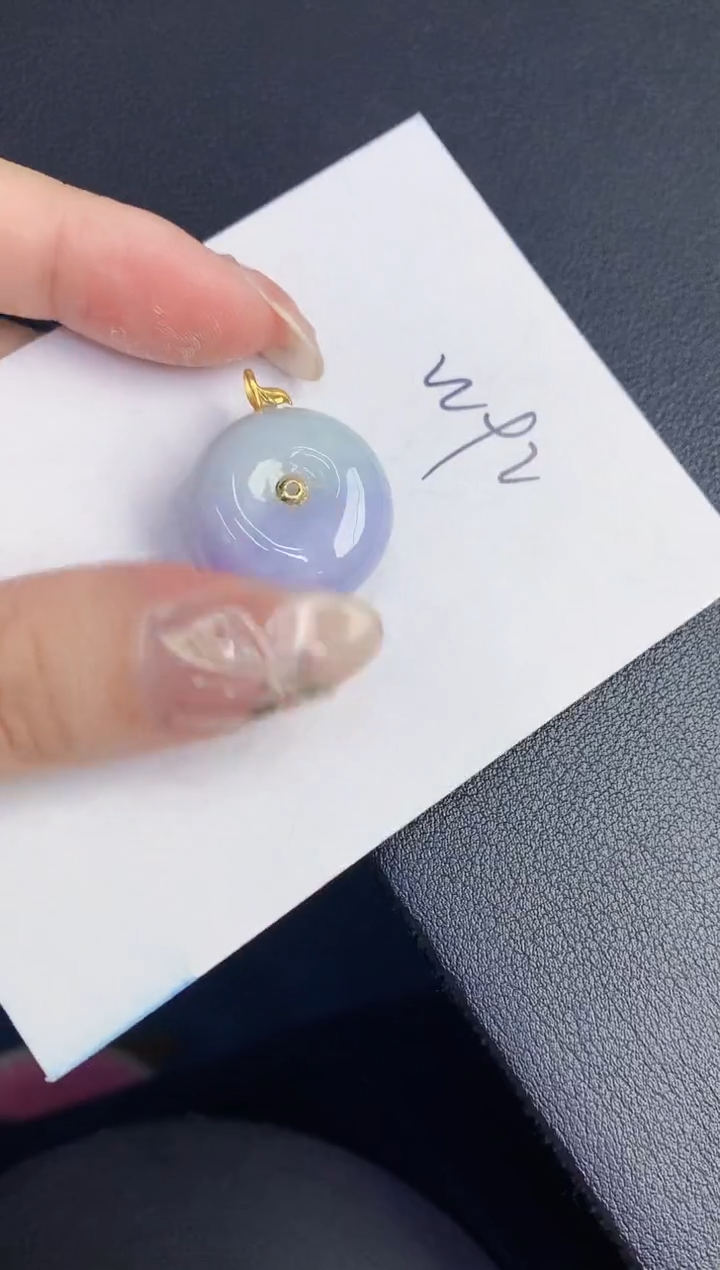 【闪购商品】翡翠颈饰18K金镶嵌000000000000