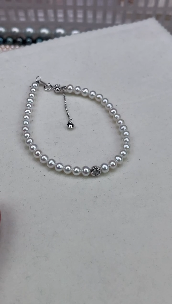 银S925镶嵌其他淡水珍珠多样性发一0257