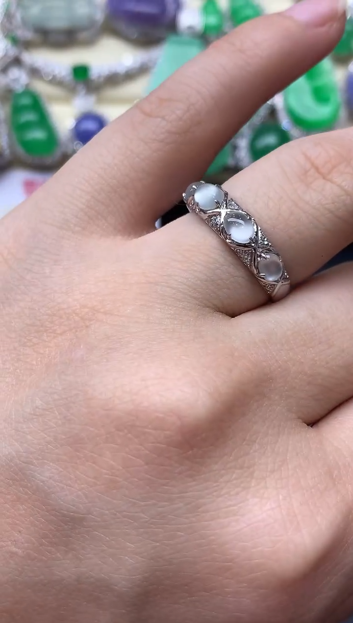 未镶嵌戒指翡翠322-中国好珍宝