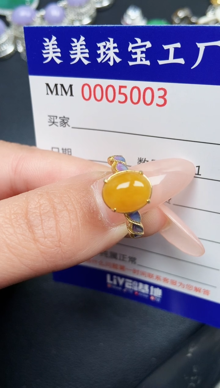 【闪购商品】翡翠颈饰银S925镶嵌5003