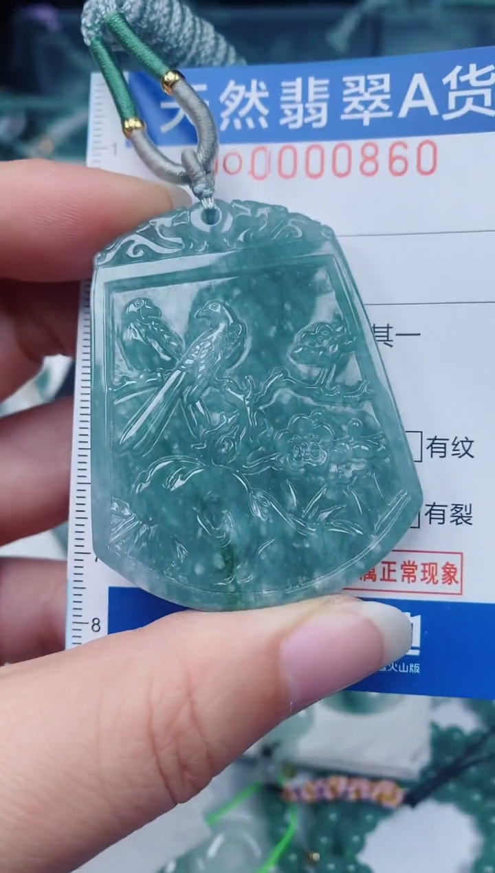 颈饰未镶嵌翡翠00000860