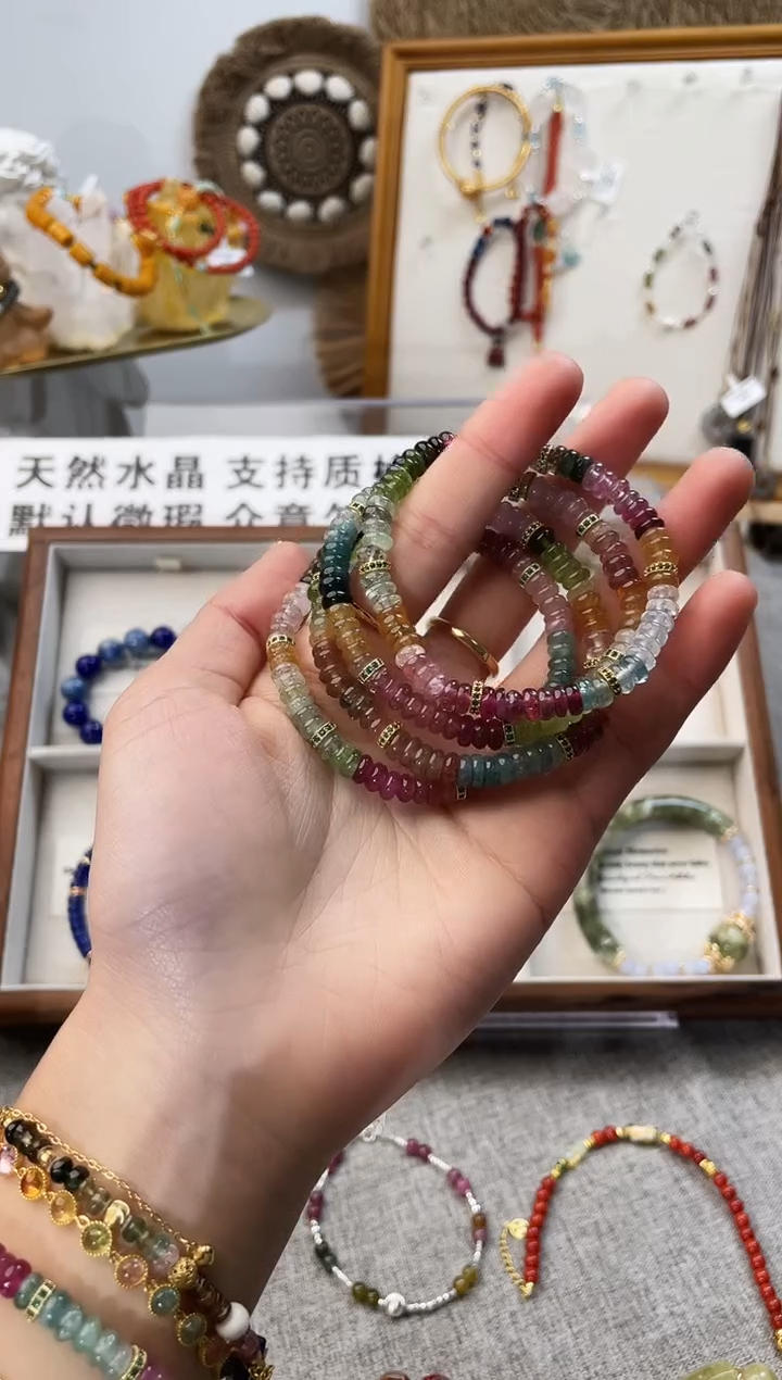 未镶嵌手串水晶?****?赑屃算盘珠（多样性发一）