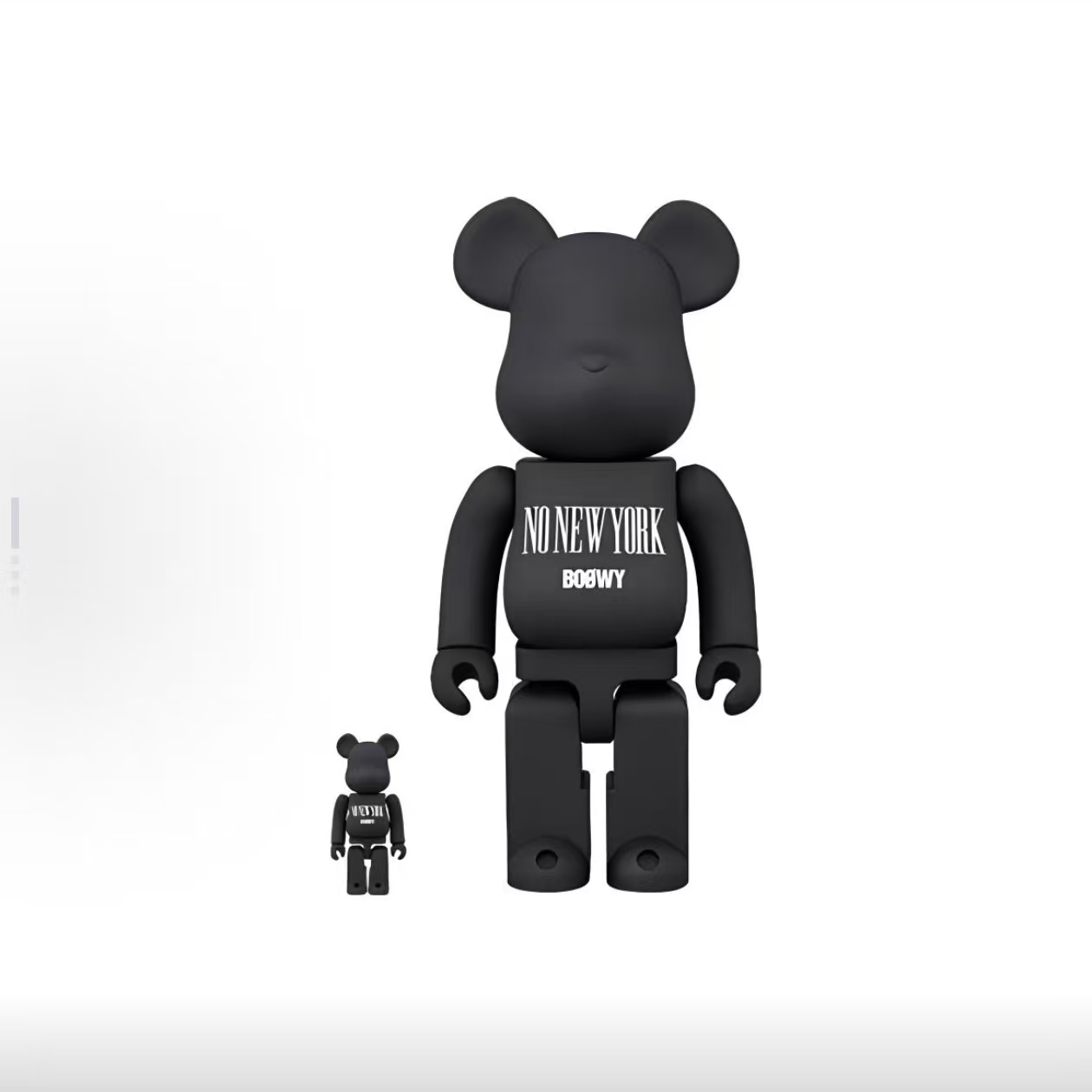 【白】bearbrick 积木熊 bblue 黑色 400%