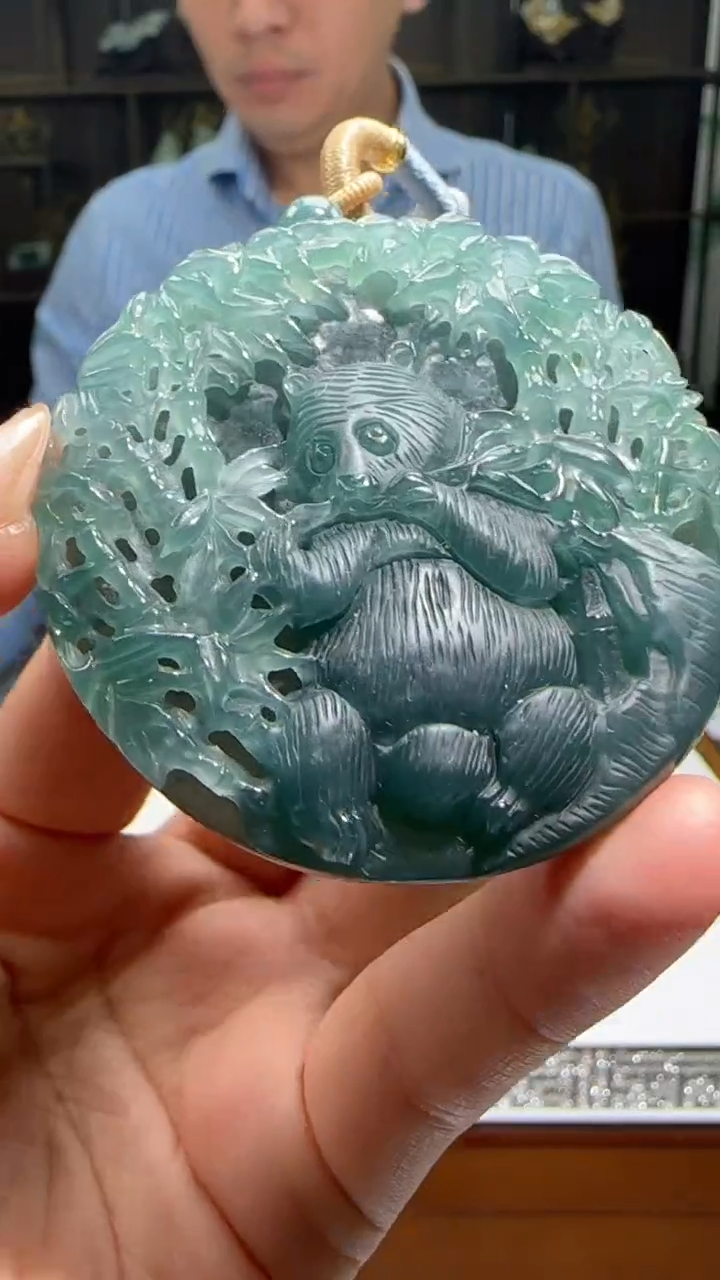 【闪购商品】翡翠颈饰未镶嵌天然翡翠A货吊坠