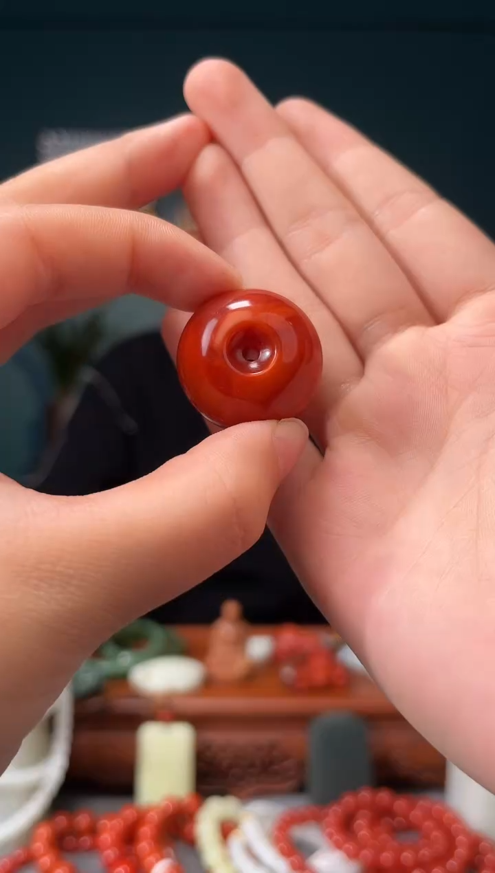 【闪购商品】南红玛瑙颈饰未镶嵌吊坠