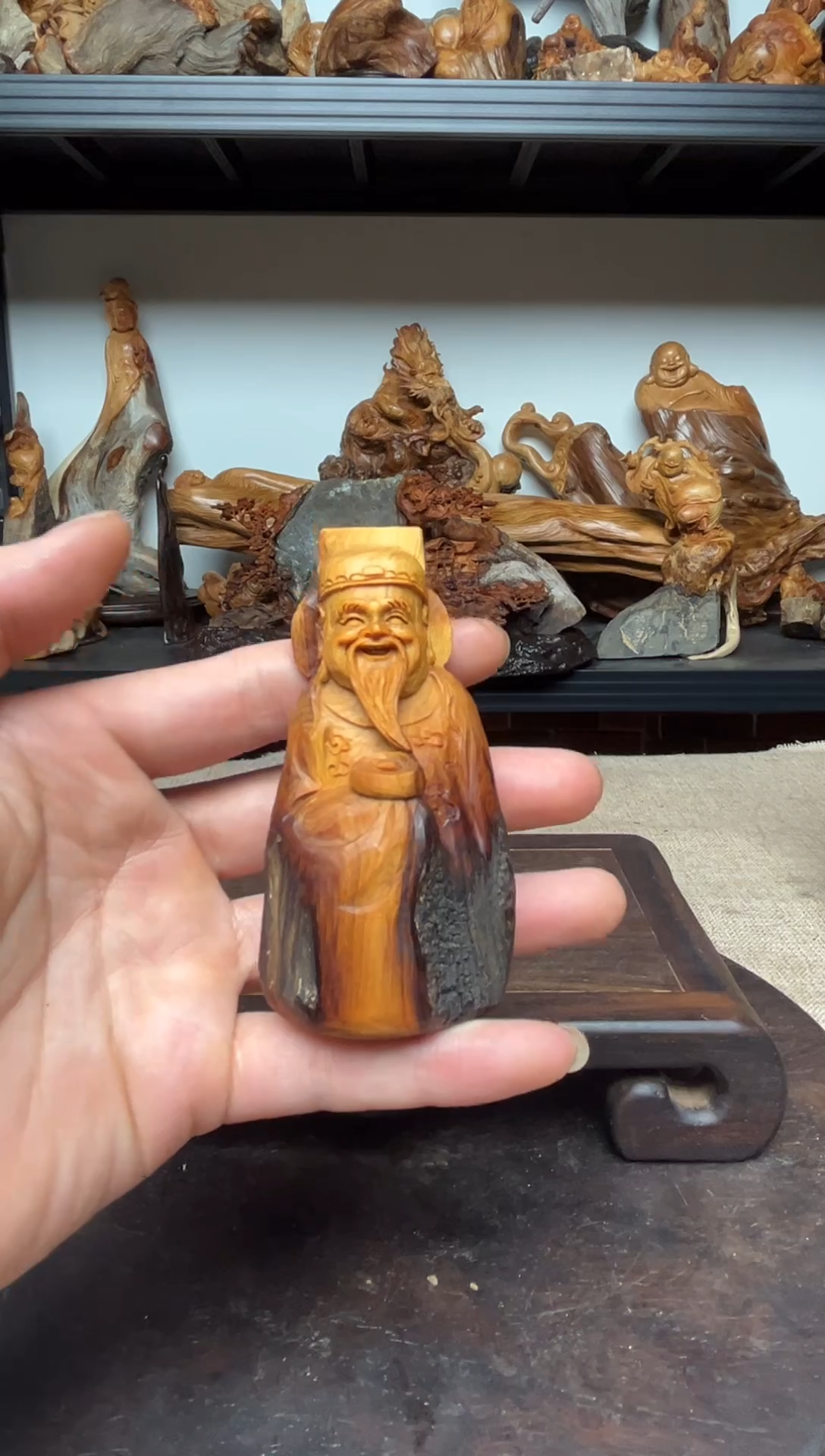 柏木（崖柏）崖柏雕刻件