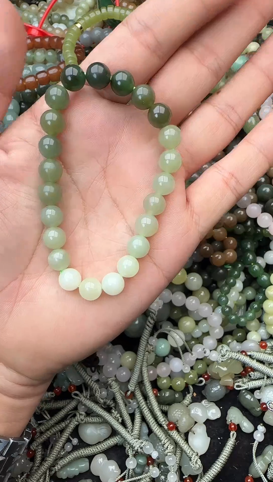 颈饰未镶嵌和田玉拍一发一