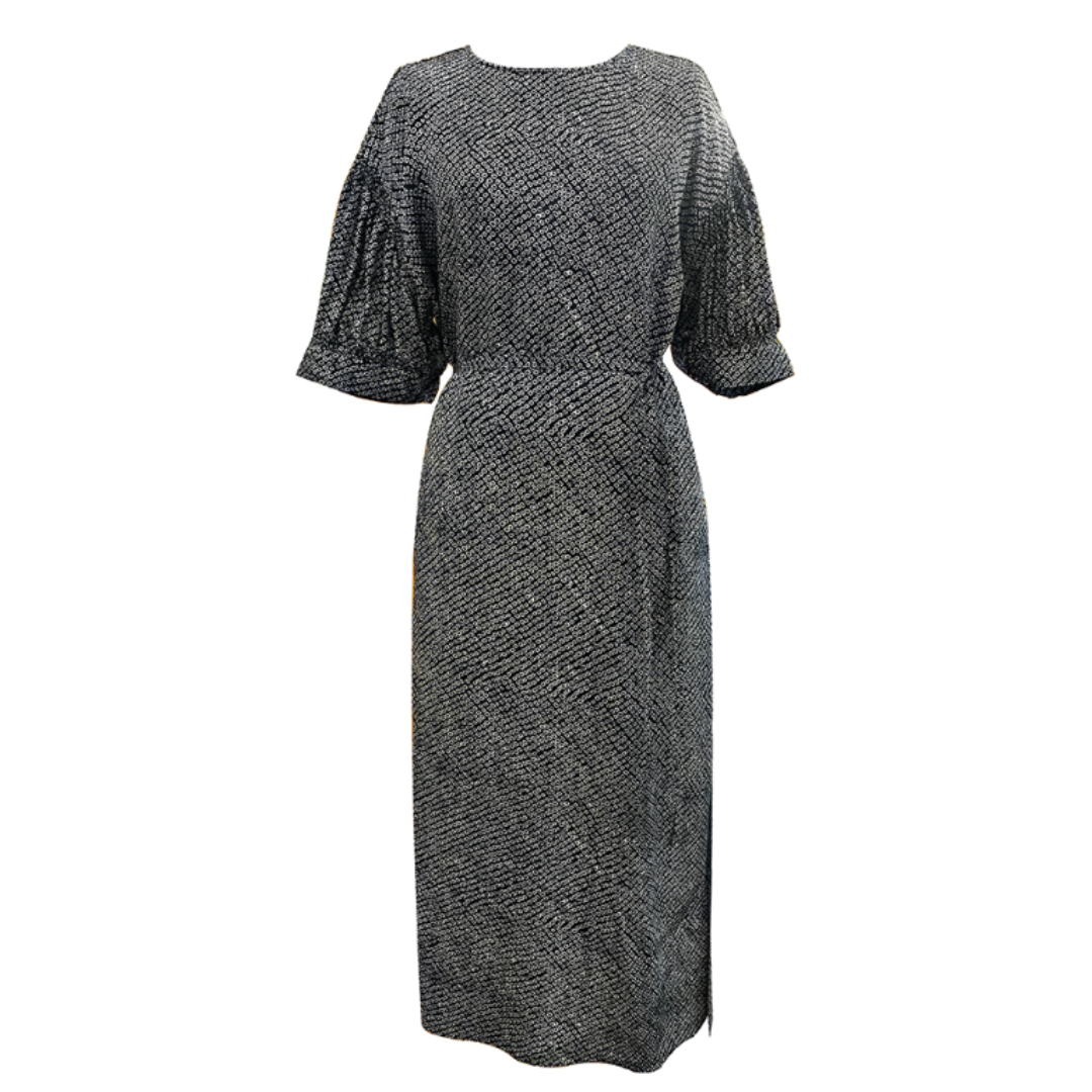 【新能量裙像】玛丝菲尔25夏新款休闲气质复古女士连衣裙T1FZ20356