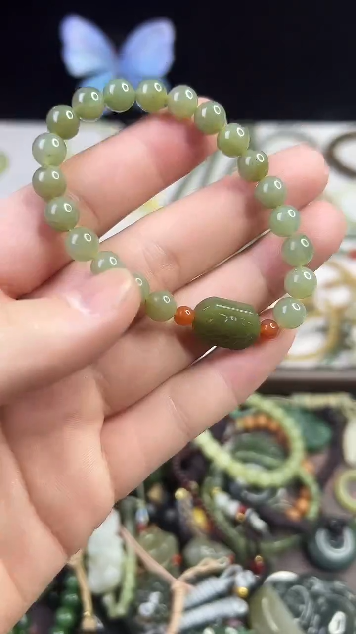 颈饰未镶嵌和田玉多样性发货