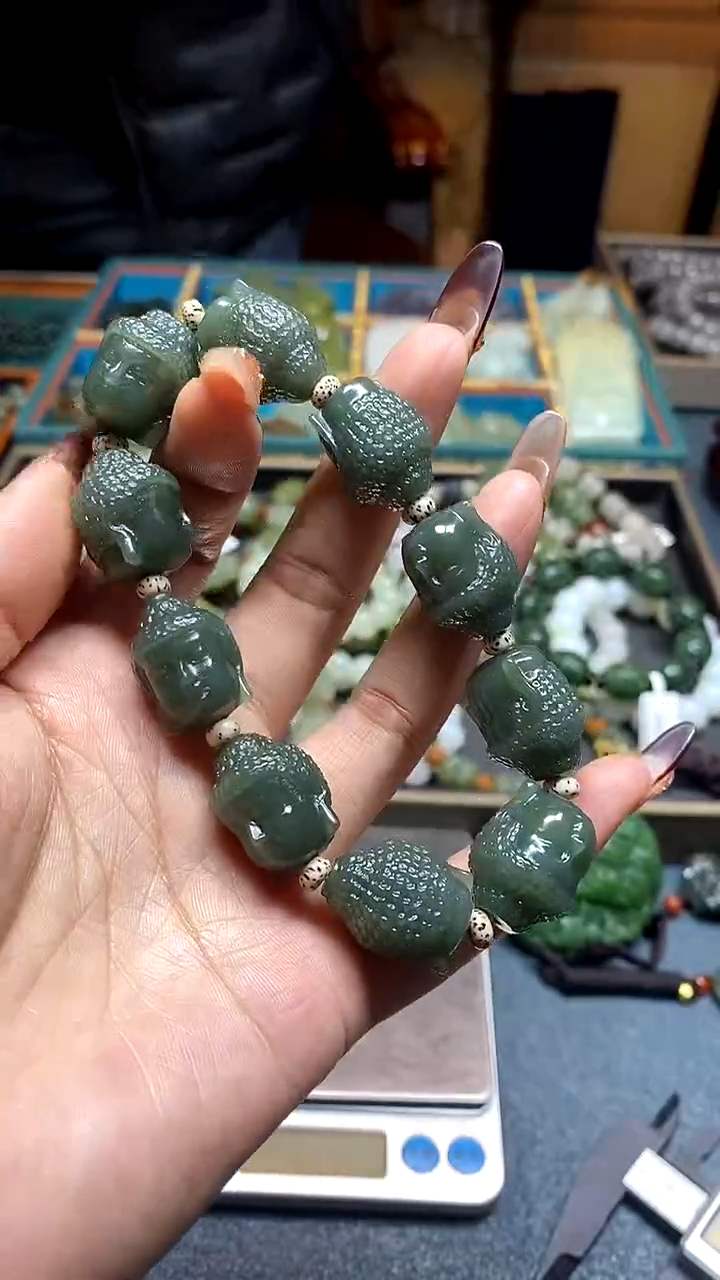 颈饰未镶嵌和田玉多样性拍一发一