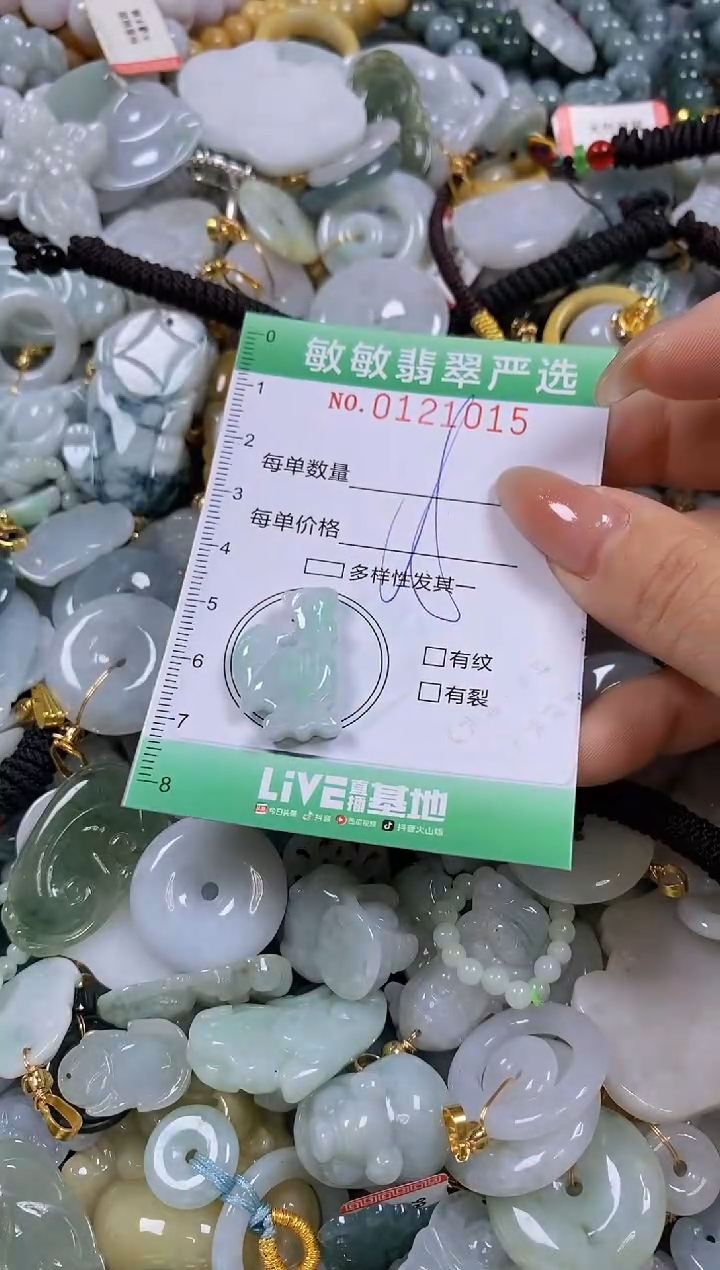 【闪购商品】翡翠颈饰未镶嵌闪购0121015