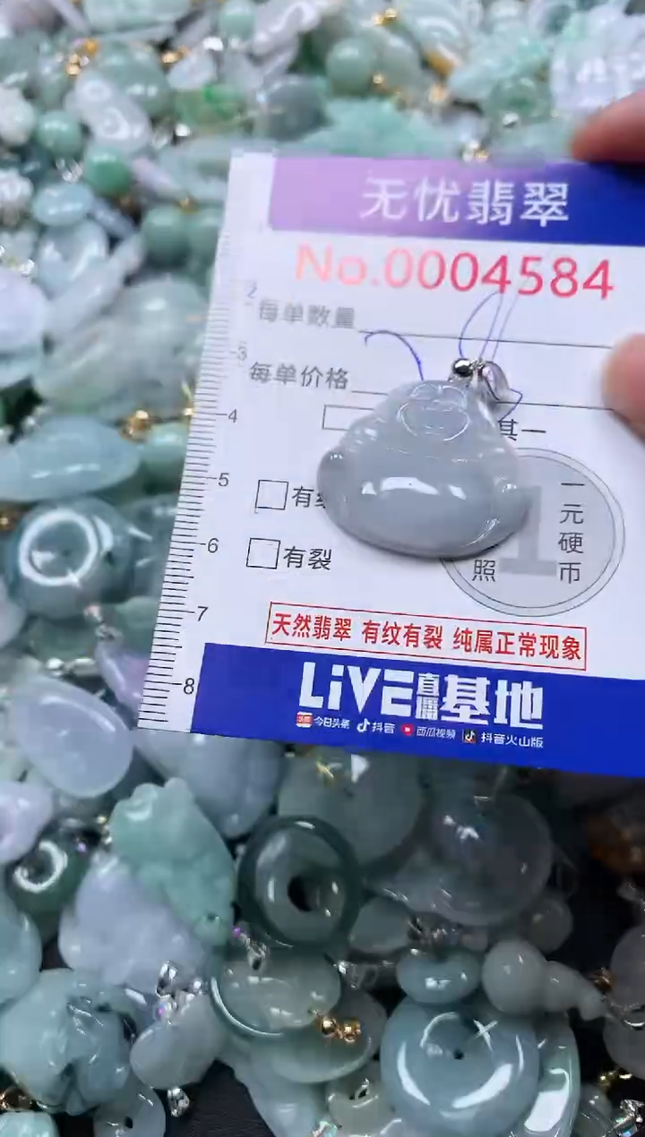 颈饰未镶嵌翡翠4584