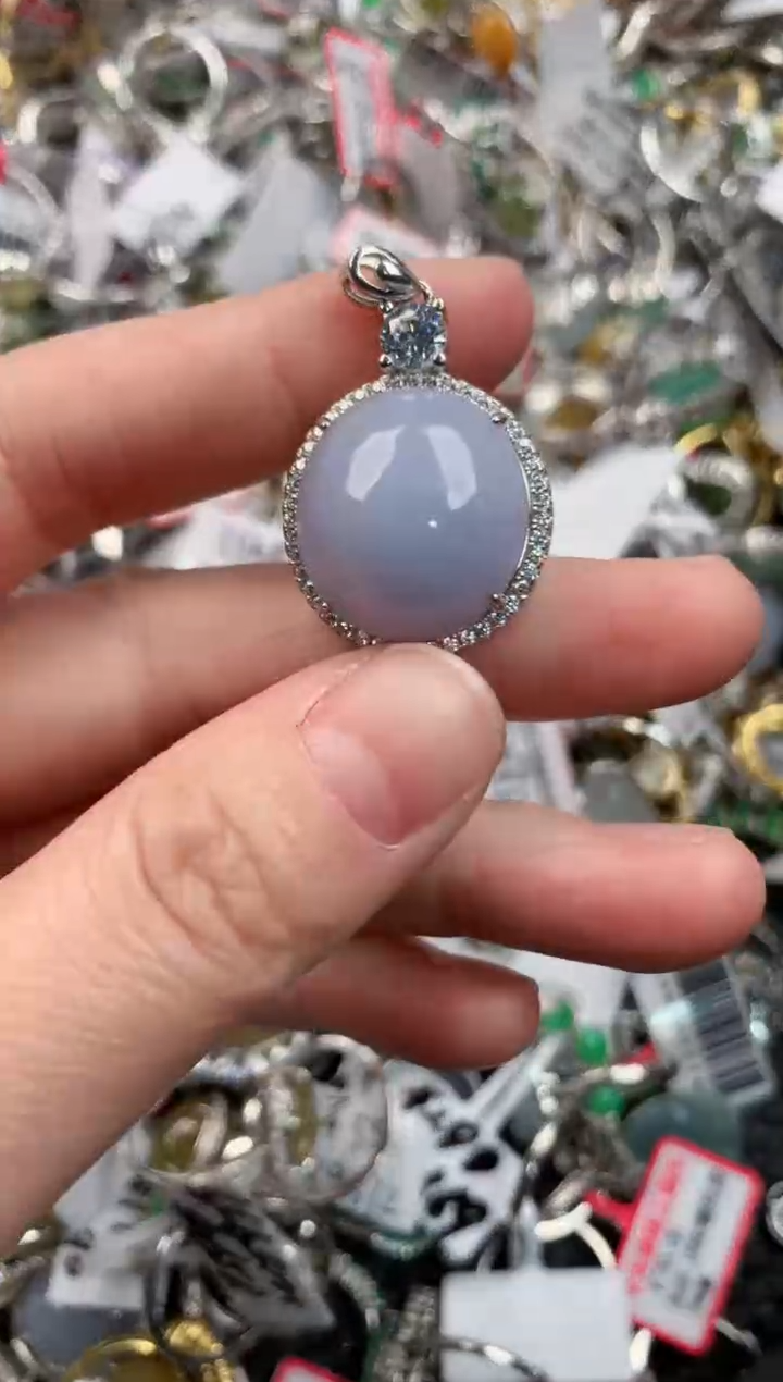 银S925镶嵌戒指翡翠3333                  5