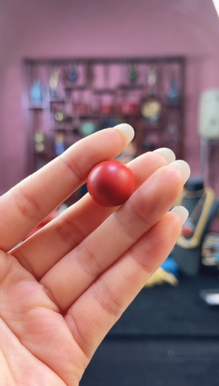 非遗技艺 大漆单珠 5颗