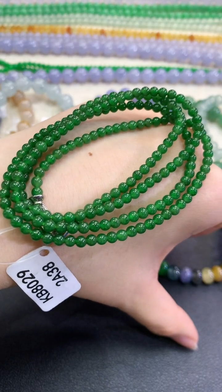 【闪购商品】翡翠手串未镶嵌D43     
