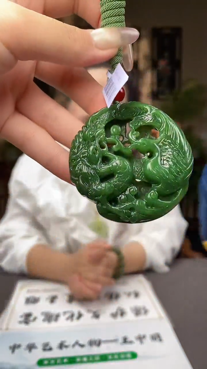 和田玉未镶嵌颈饰C722