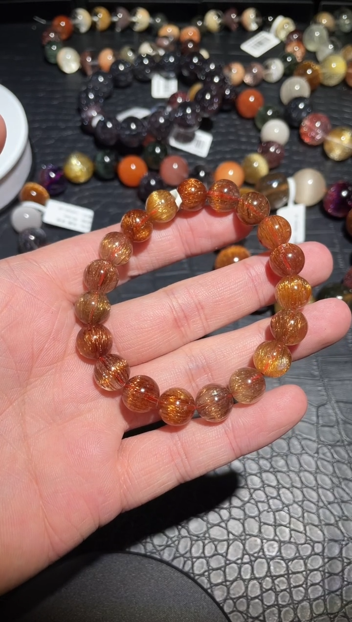 【闪购商品】水晶手链未镶嵌单圈铜发晶A11