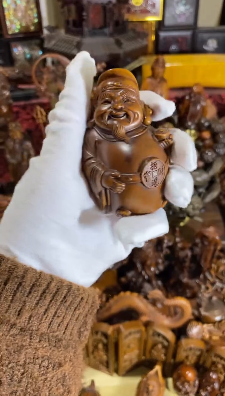 小叶黄杨小件财神