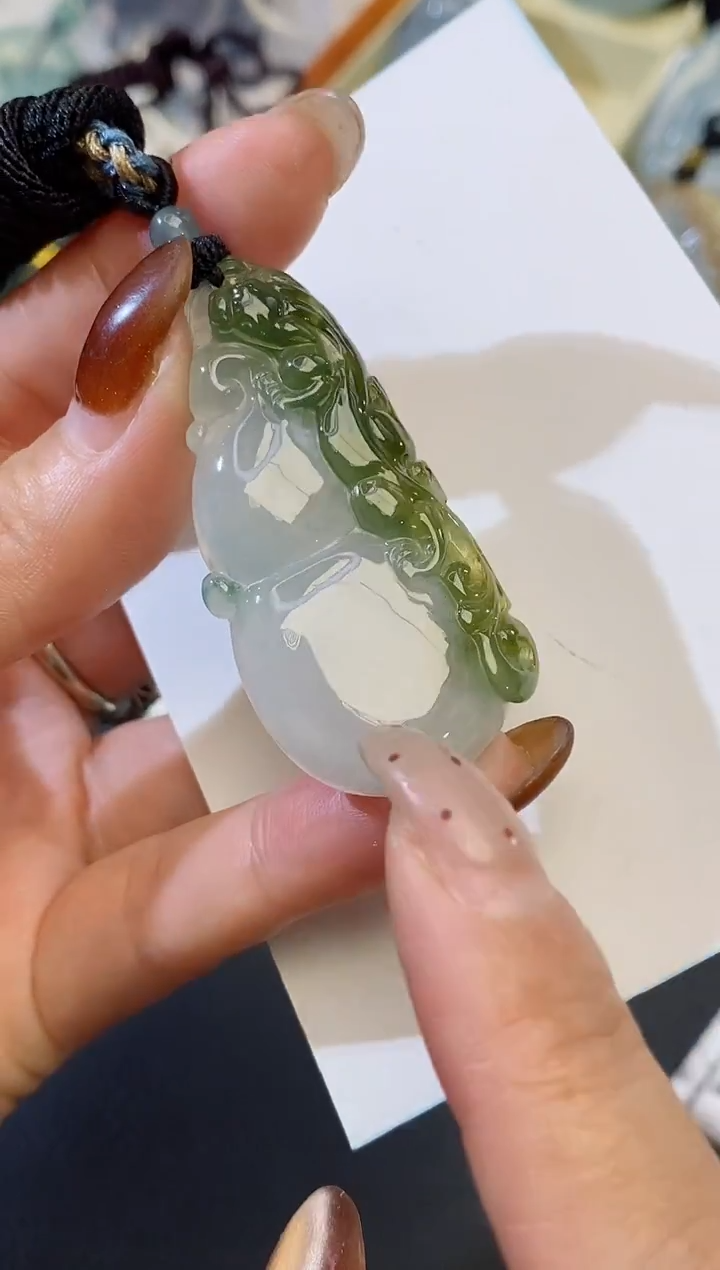 颈饰未镶嵌翡翠缅甸天然翡翠