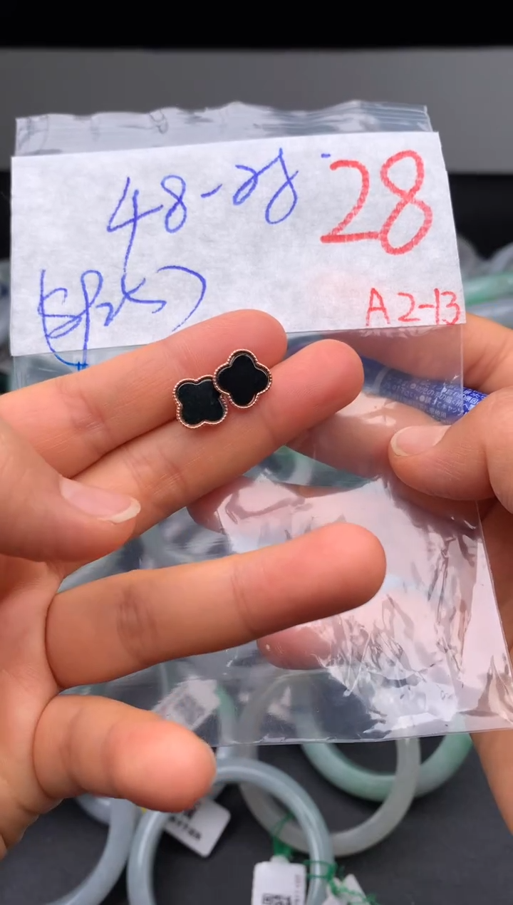 【闪购商品】定制翡翠银S925镶嵌毛货需精细抛光发货拍一发一