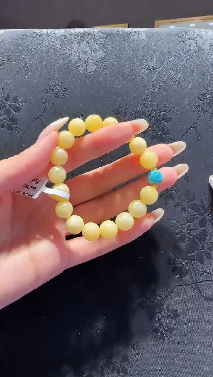 【闪购商品】琥珀手串未镶嵌蜜蜡手串设计款
