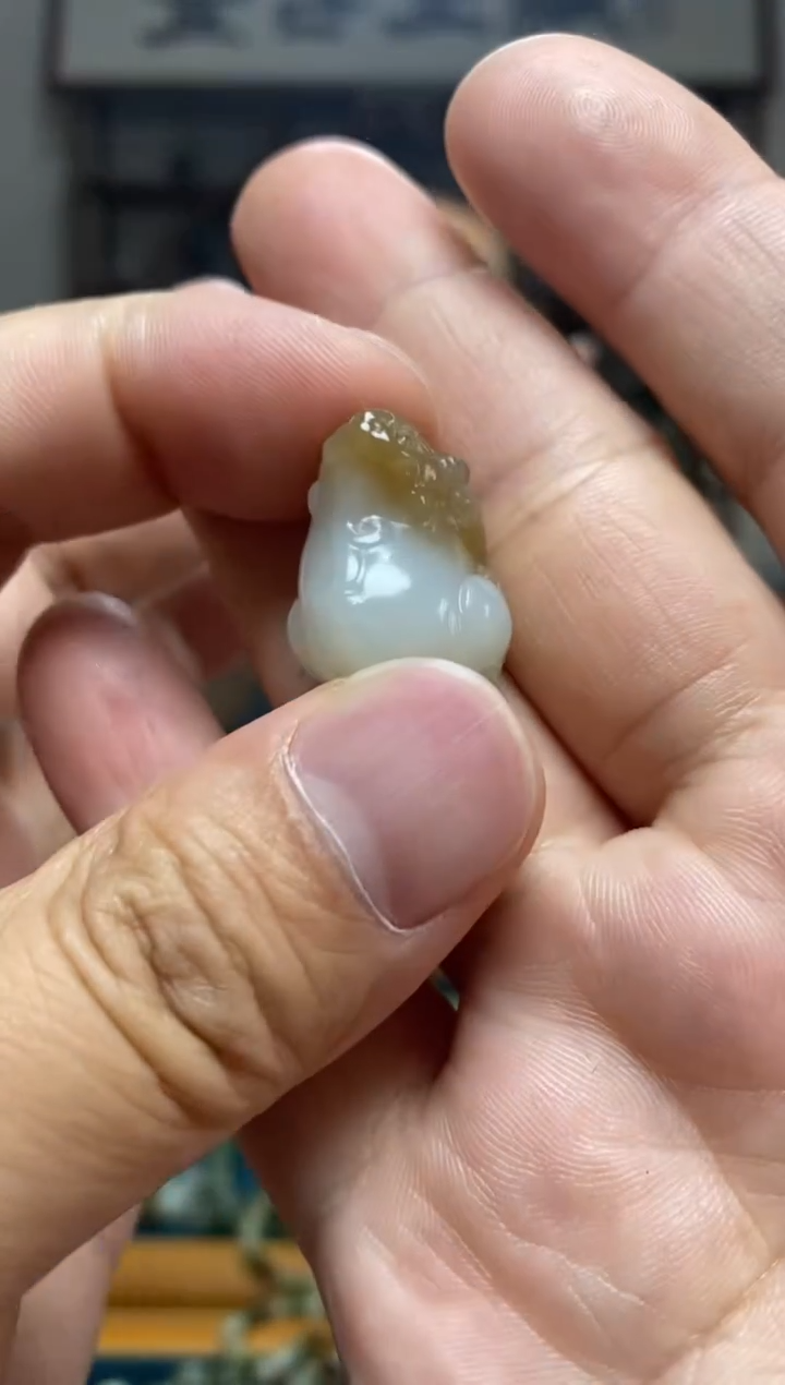 和田玉未镶嵌挂件21