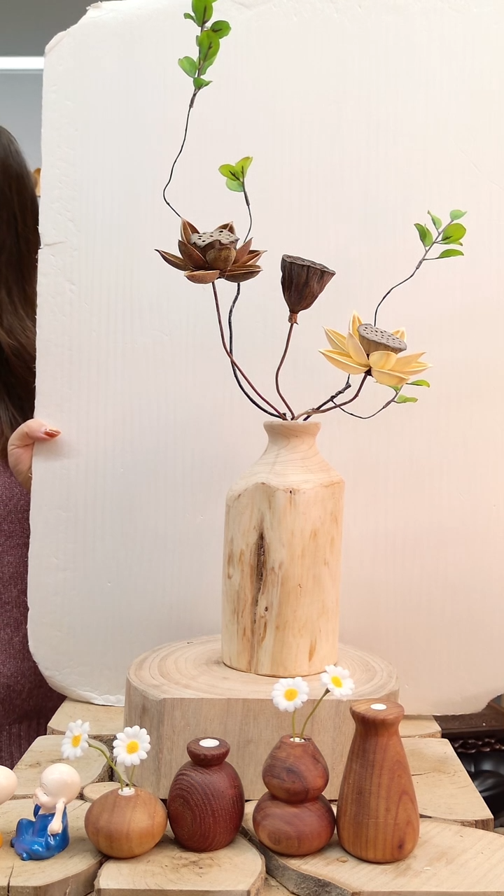 木木直播间实木自然开裂随机发一