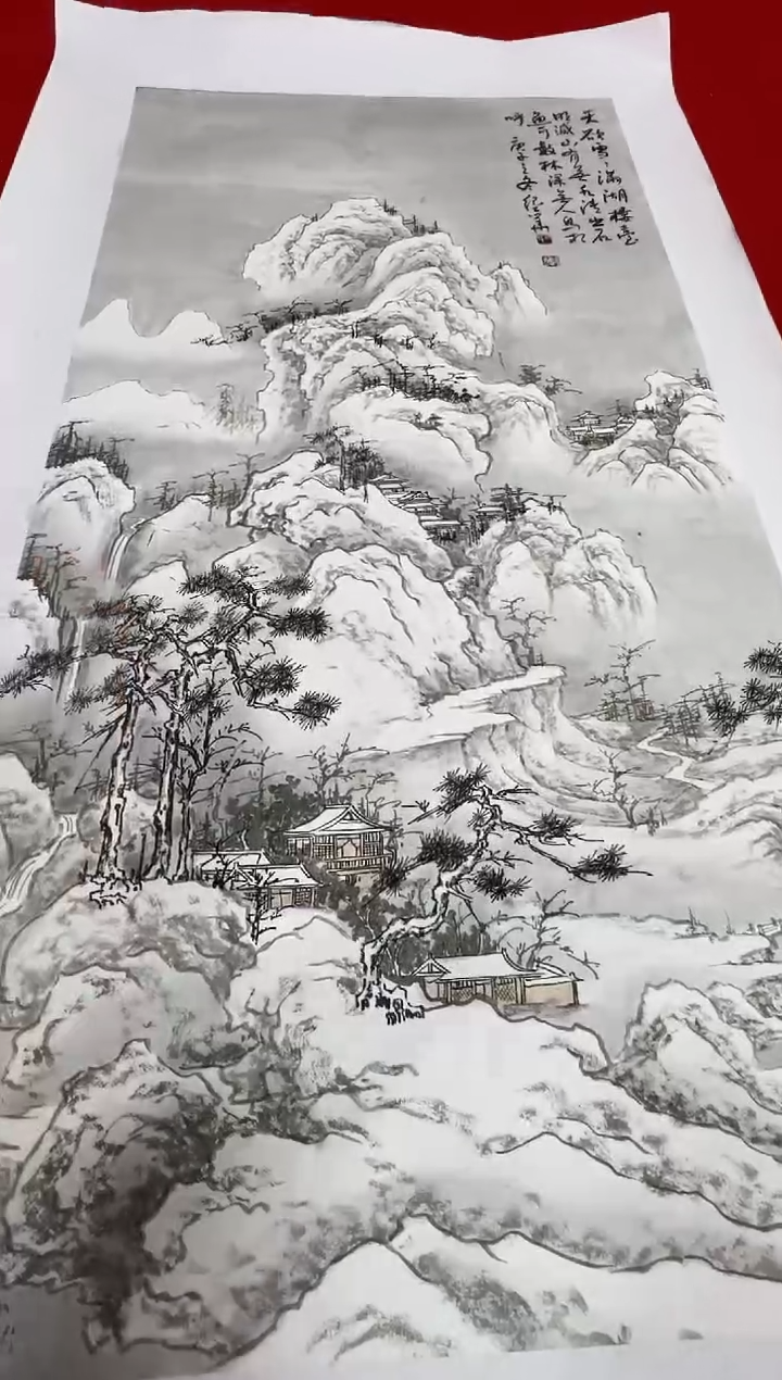国画纪志华精品国画-28