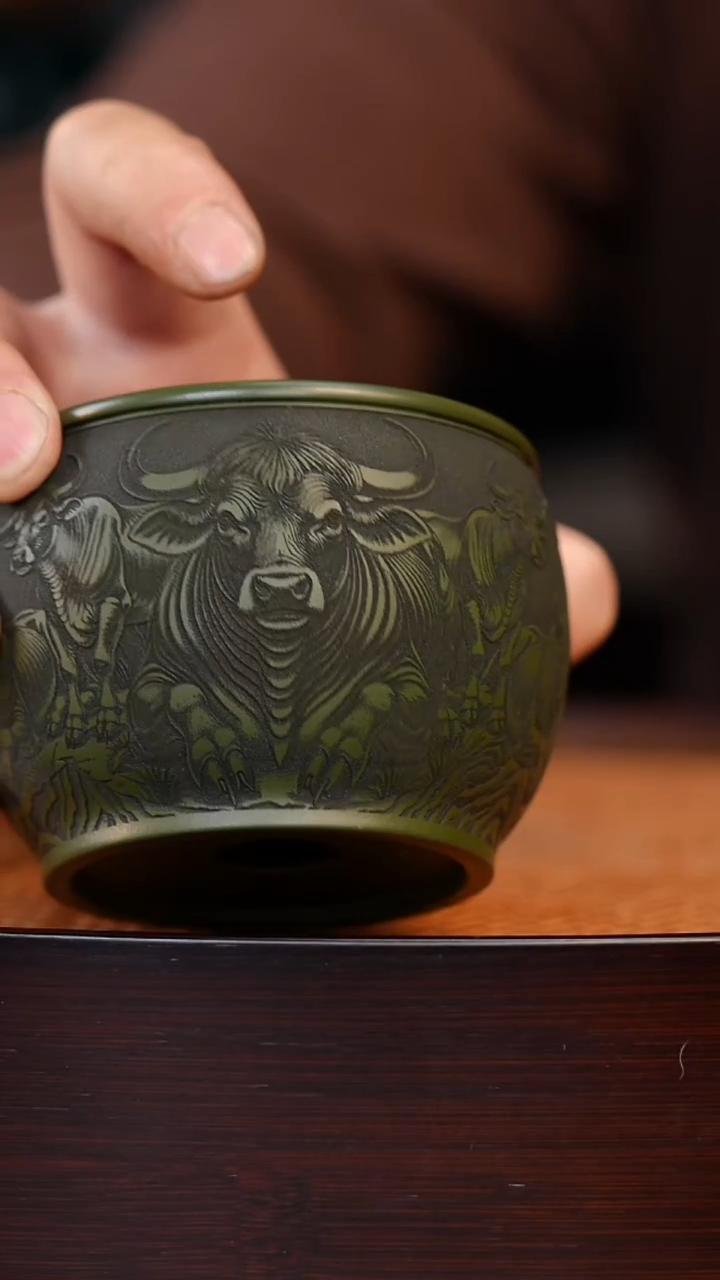 茶杯紫砂宜兴全手工紫砂杯