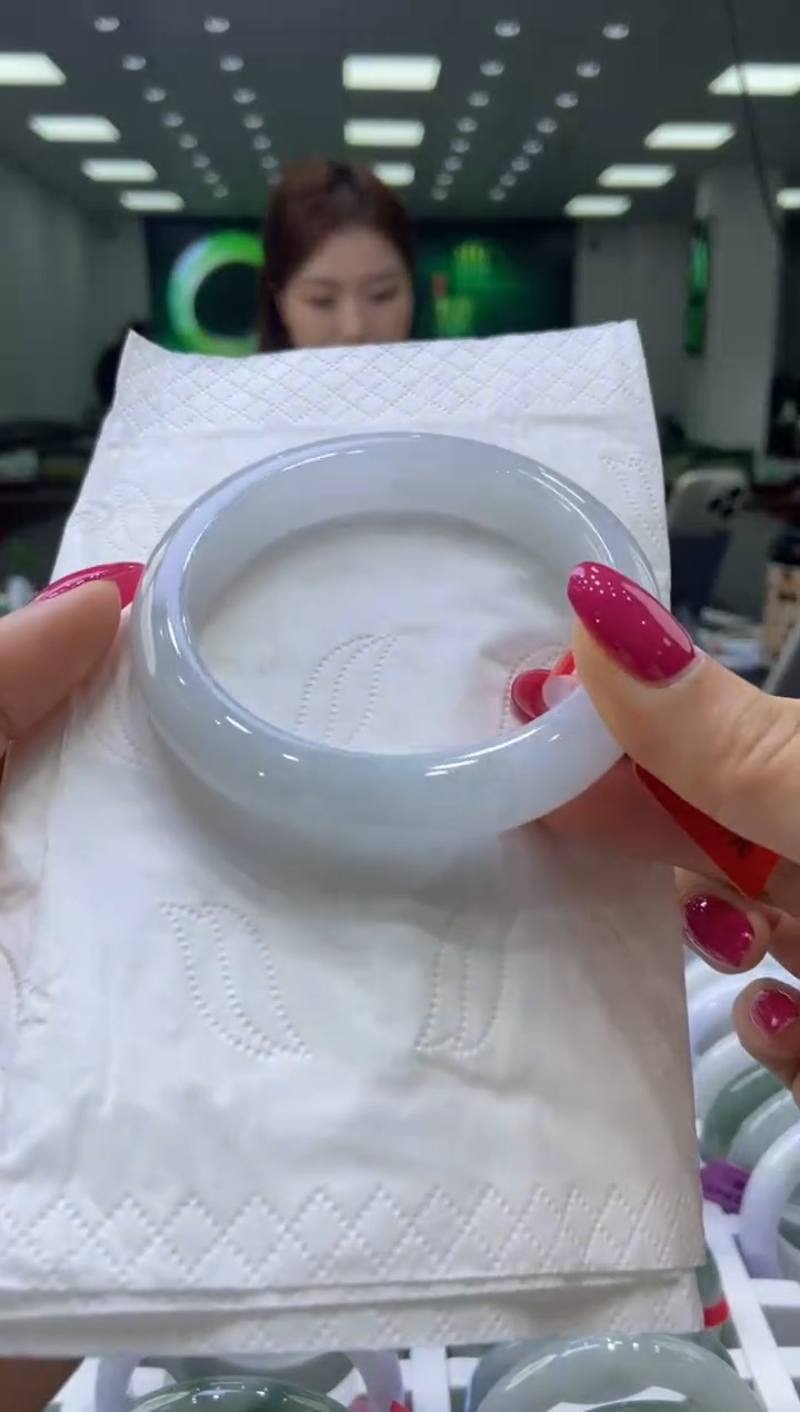 未镶嵌手镯翡翠0058236