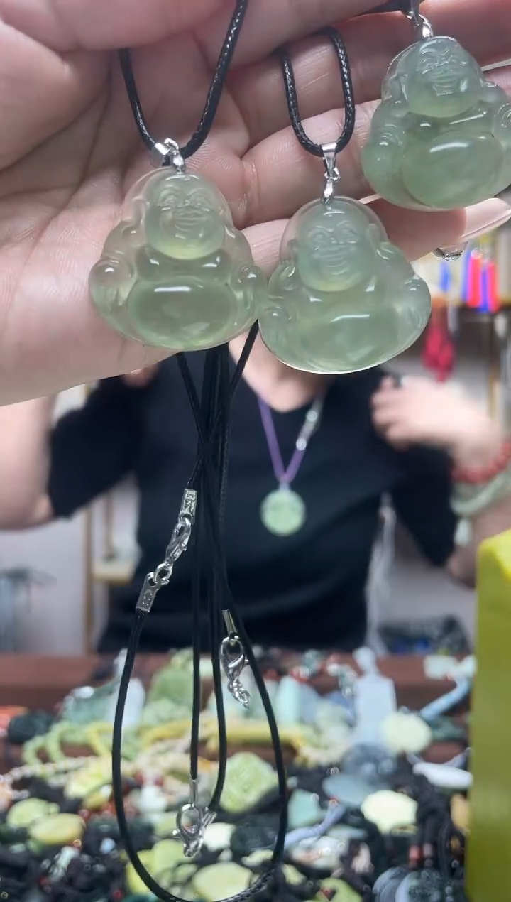 未镶嵌岫玉吊坠多样性发货拍一发一