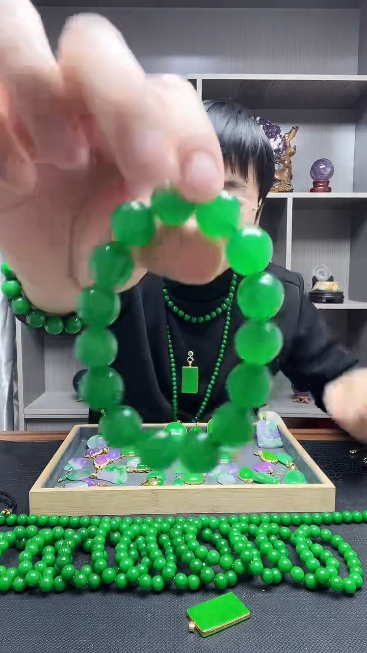 未镶嵌手链翡翠手链