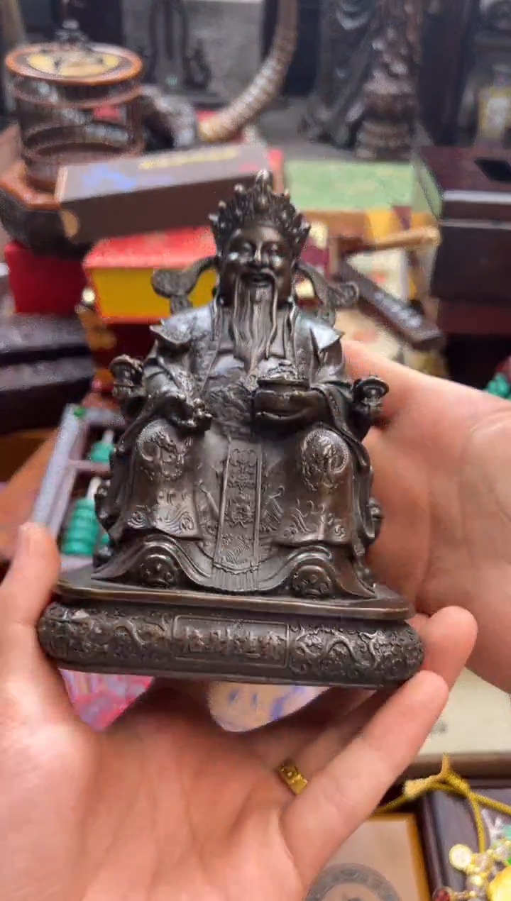 ———————瓷——————铜财神大