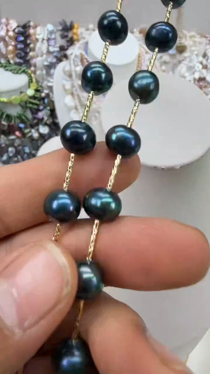 颈饰未镶嵌淡水珍珠1