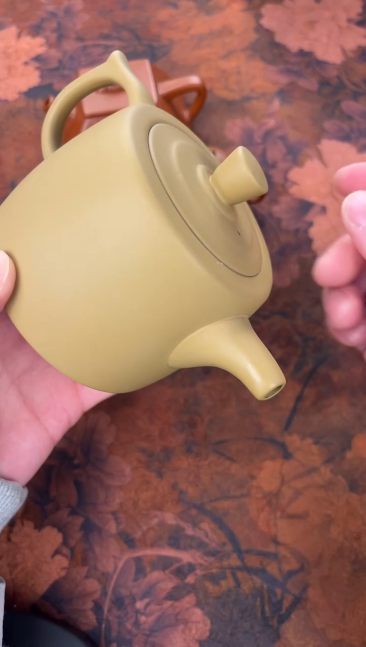 茶杯紫砂-素面井栏