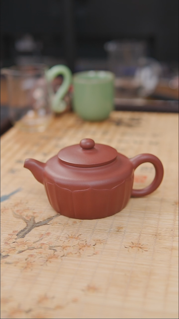 茶壶紫砂紫泥  半手工 禅意壶