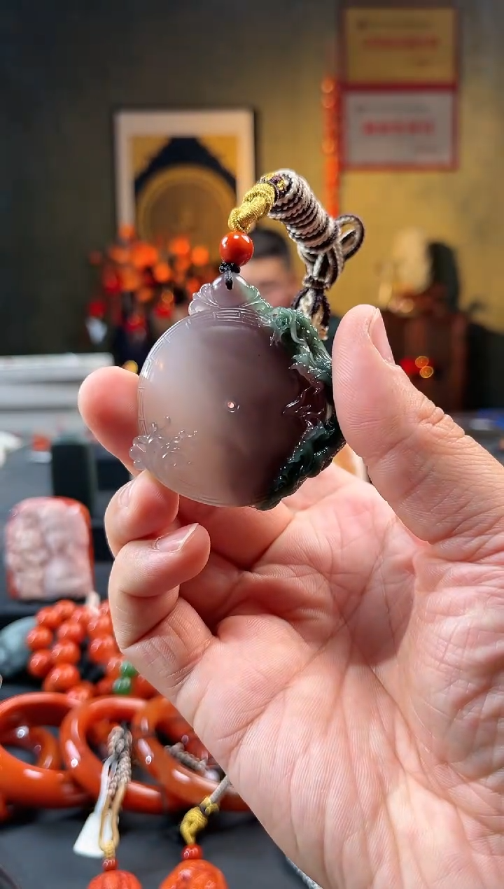 【闪购商品】石英质玉颈饰未镶嵌吊坠