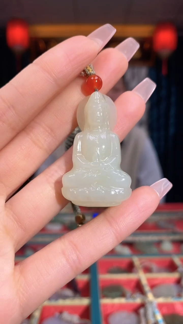 【闪购商品】和田玉颈饰未镶嵌观音