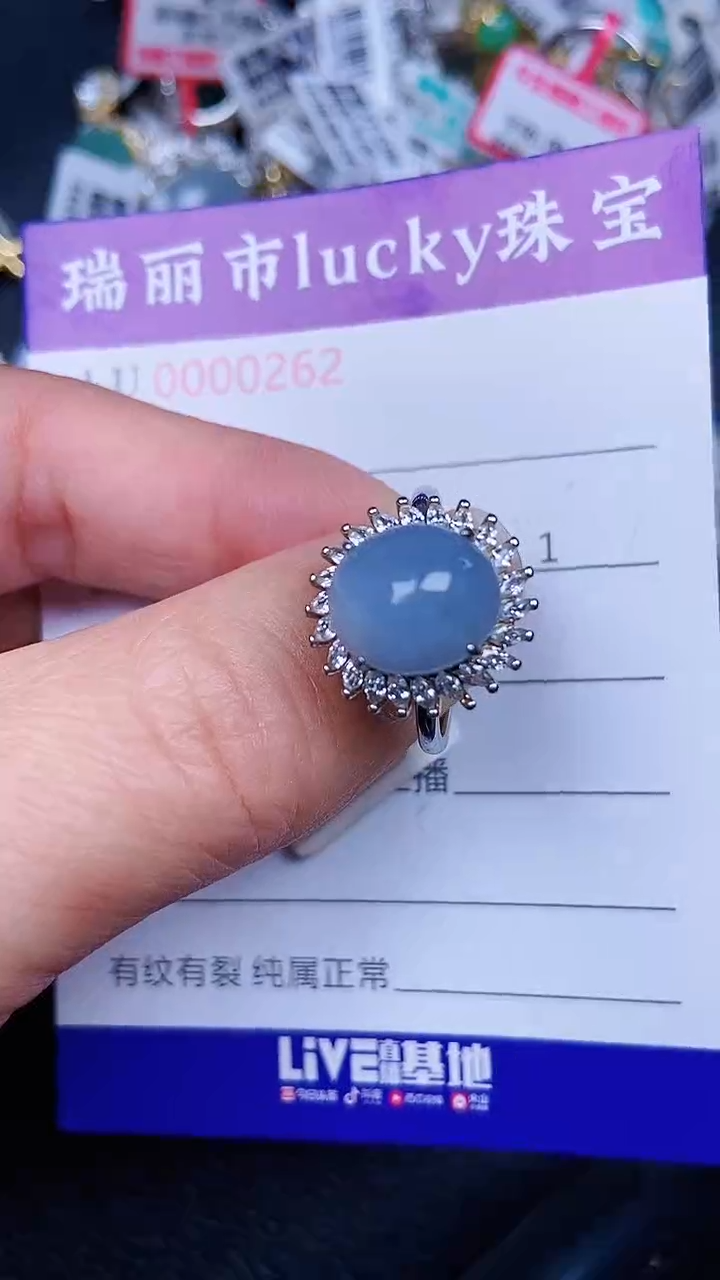 颈饰银S925镶嵌翡翠262