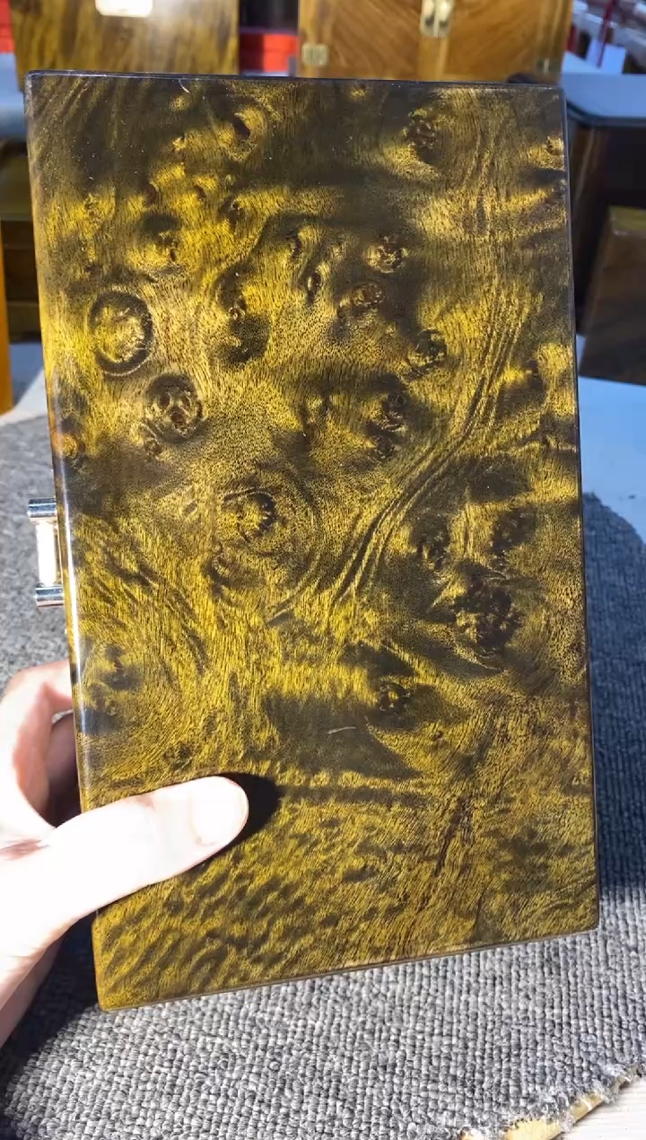 【闪购商品】金丝楠木艺阴沉首饰盒F6