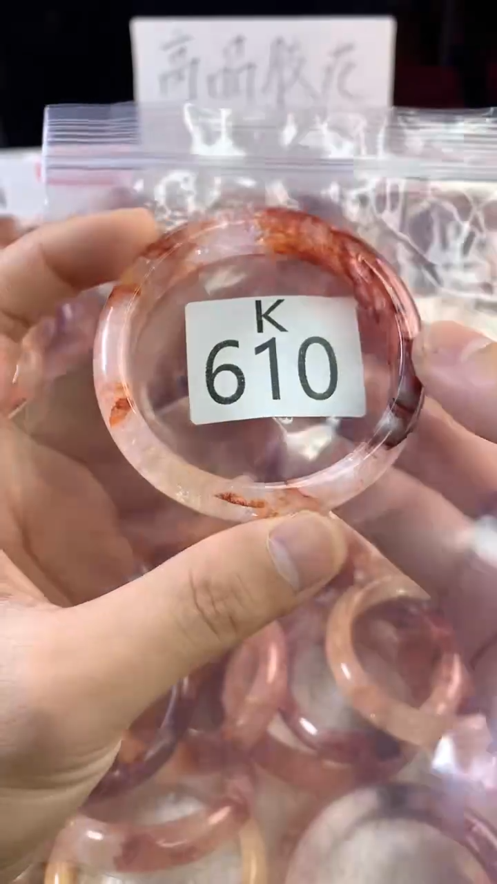 水晶手镯K未镶嵌水晶610-57