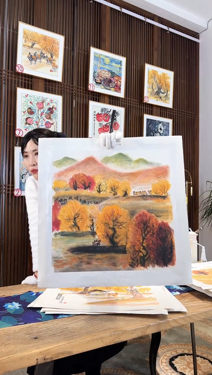 版画耿玉琨名章限量版画S