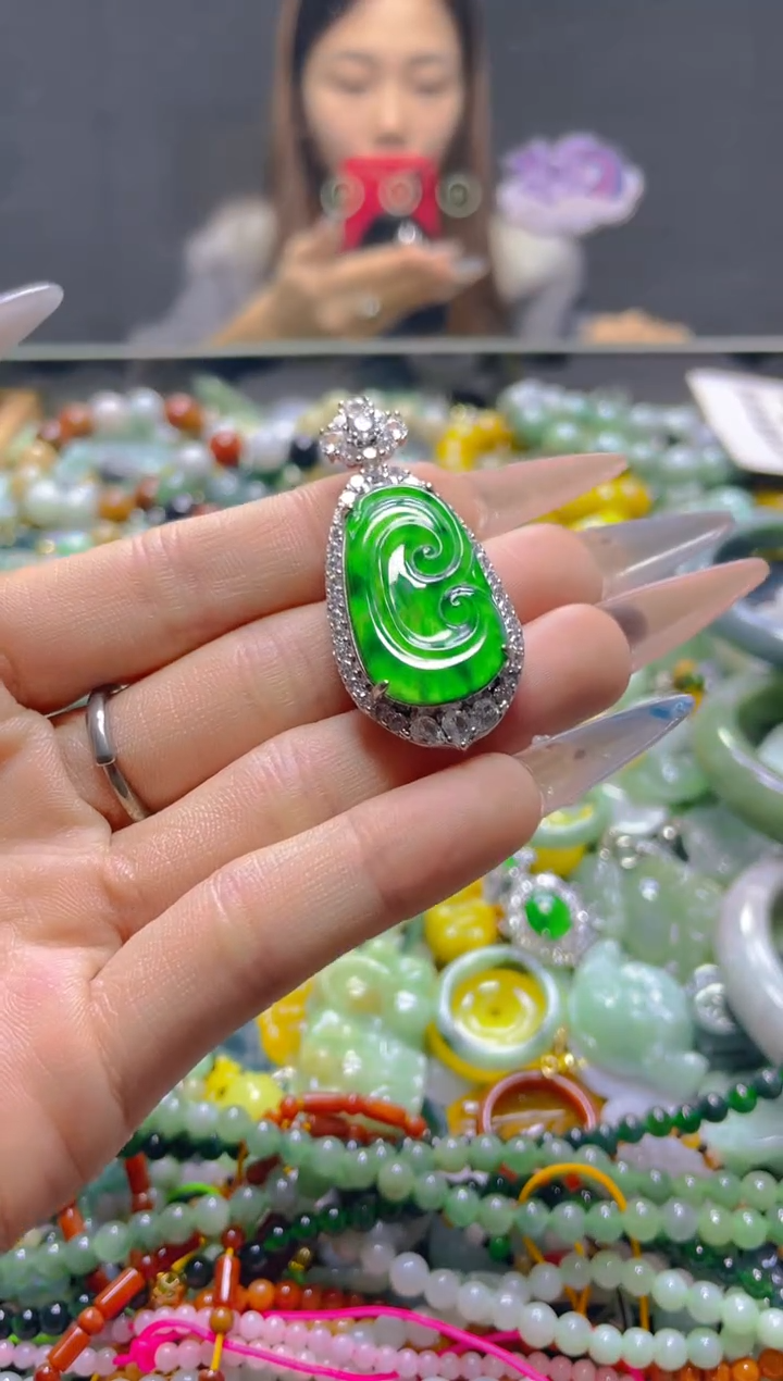 颈饰未镶嵌翡翠多样性发货择优发货