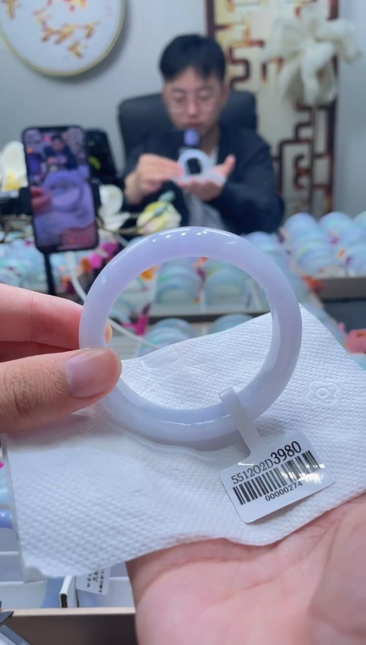 未镶嵌手镯翡翠238-55