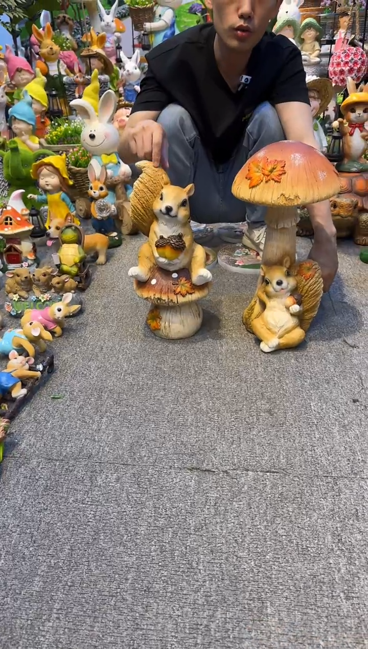 无花朵花园庭院摆件&002&