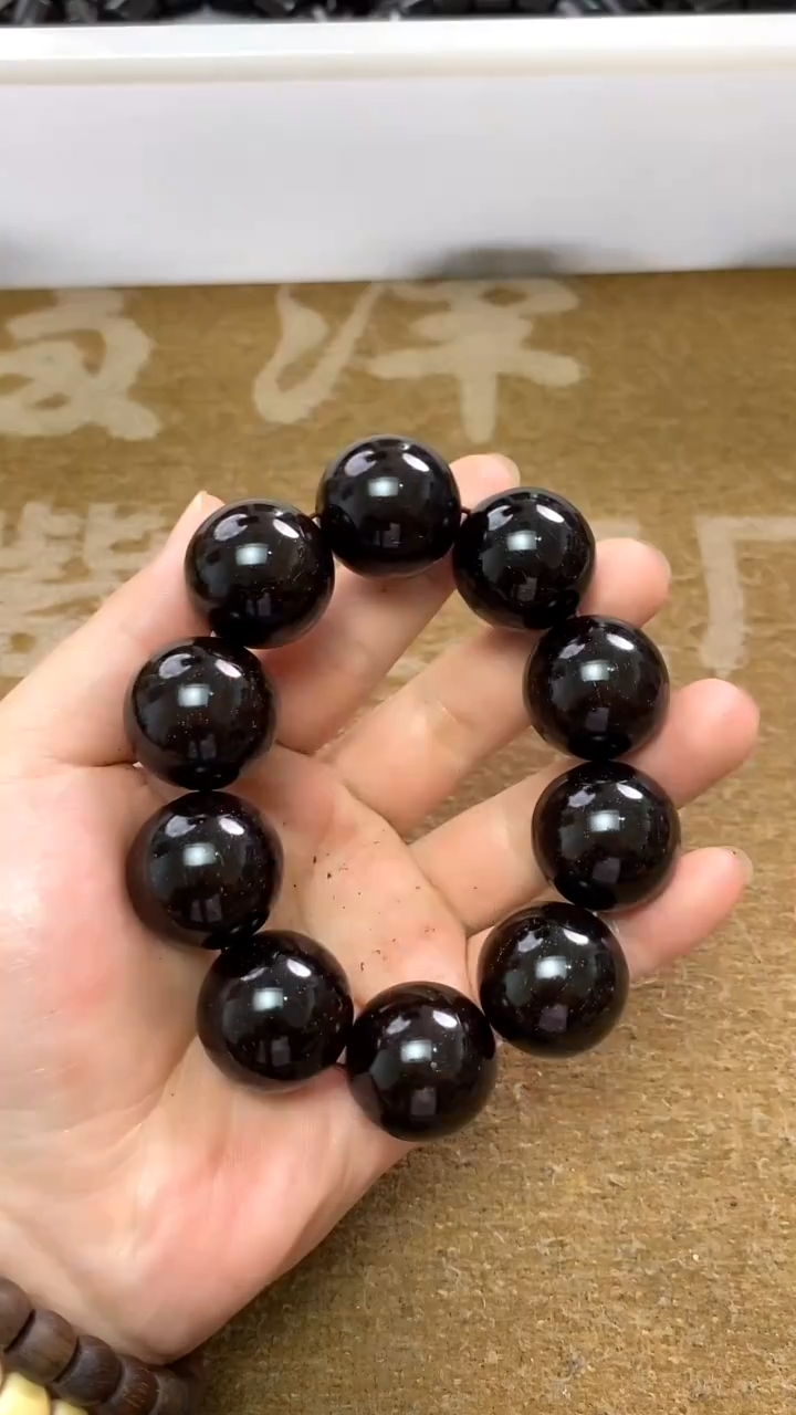 檀香紫檀（小叶紫檀）手串/手链18号/2.5