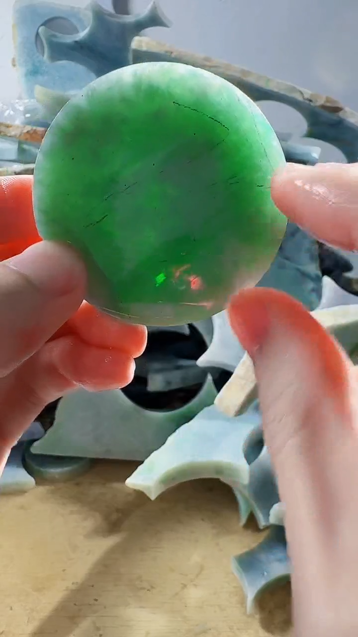 裸石翡翠天然缅甸翡翠1579