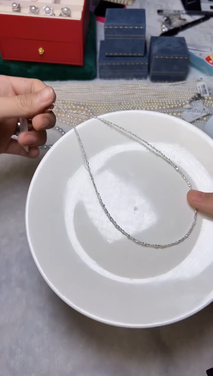 【闪购商品】海水珍珠颈饰18K金镶嵌022