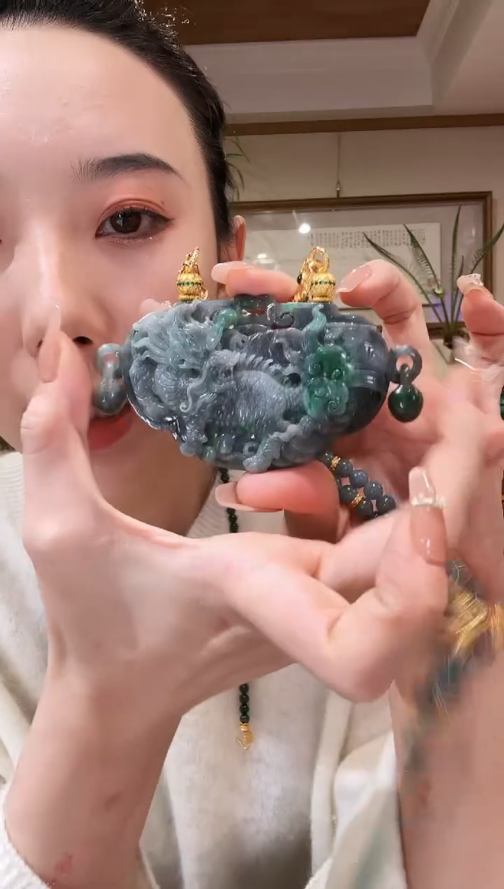 【闪购商品】翡翠颈饰未镶嵌国风